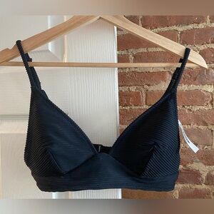 Old Navy Textured Rib Bralette Swim Bikini Top - New With Tags